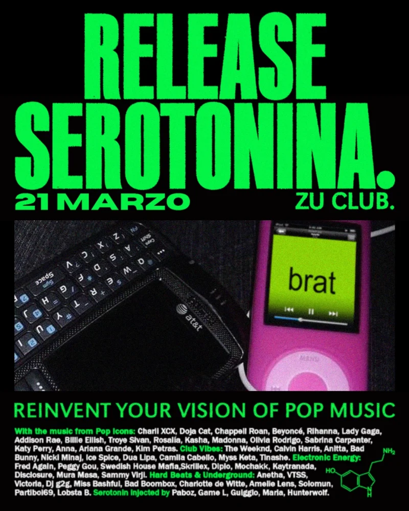 SEROTONINA. Reinvent your vision of pop music