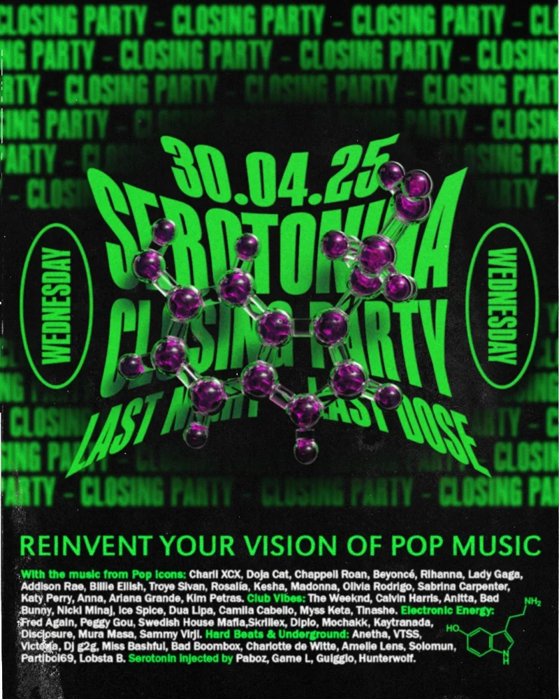 SEROTONINA. Reinvent your vision of pop music
