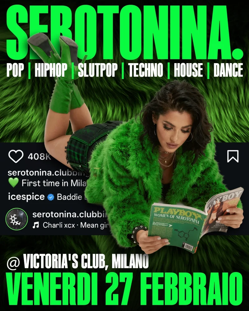 SEROTONINA. Reinvent your vision of pop music